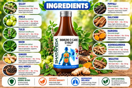 Immuni O Care Syrup 200 ml | Immune & Daily Wellness Support