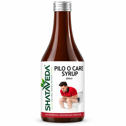 Pilo O Care Syrup 200 ml | Digestive & Bowel Wellness Support