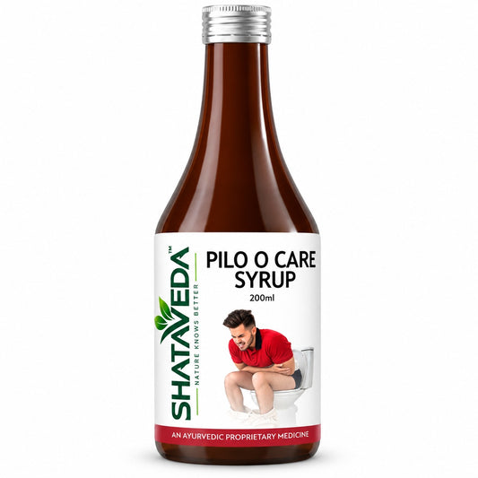 Pilo O Care Syrup 200 ml | Digestive & Bowel Wellness Support