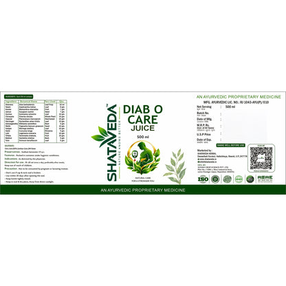 Diab O Care Juice 500 ml | Herbal Wellness & Metabolic Support