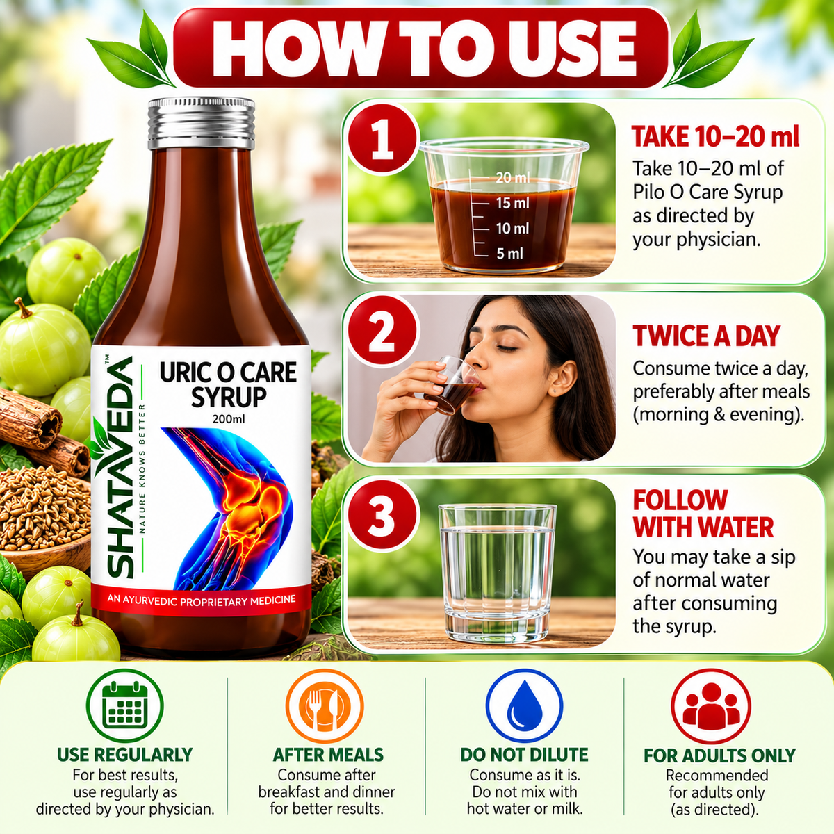 Pilo O Care Syrup 200 ml | Digestive & Bowel Wellness Support
