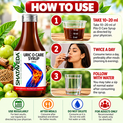 Pilo O Care Syrup 200 ml | Digestive & Bowel Wellness Support