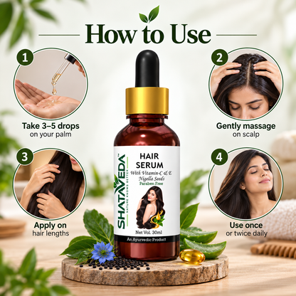 Hair Serum 30 ml | Scalp Nourishment & Hair Shine