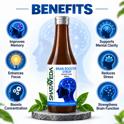 Brain Booster Syrup 200 ml | Brain & Mental Wellness Support