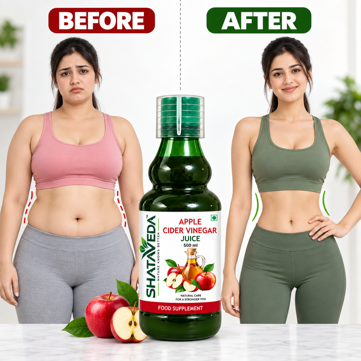 Apple Cider Vinegar Juice 500 ml | Daily Wellness Support