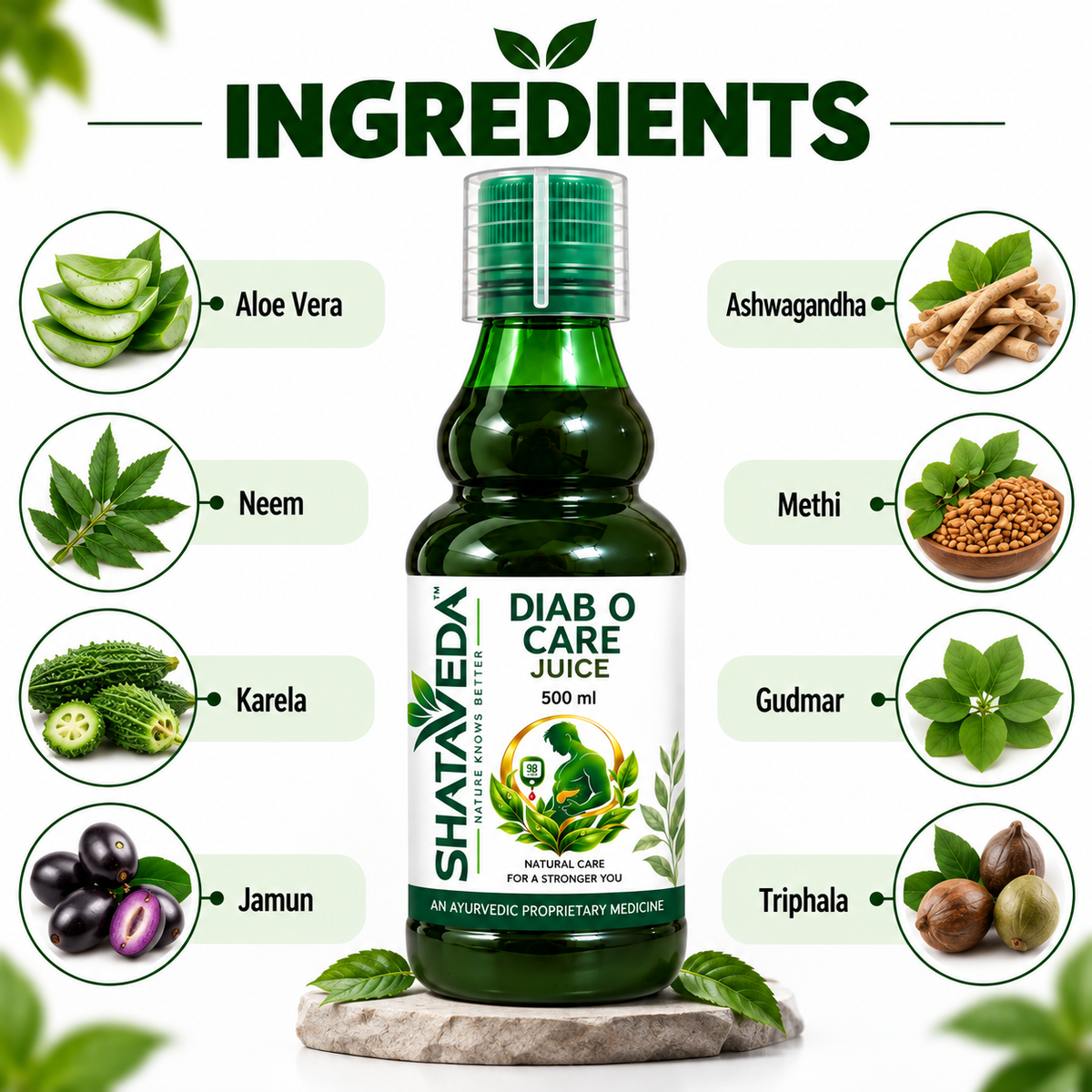 Diab O Care Juice 500 ml | Herbal Wellness & Metabolic Support