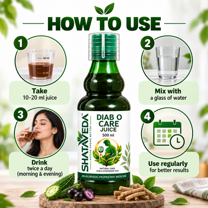 Diab O Care Juice 500 ml | Herbal Wellness & Metabolic Support