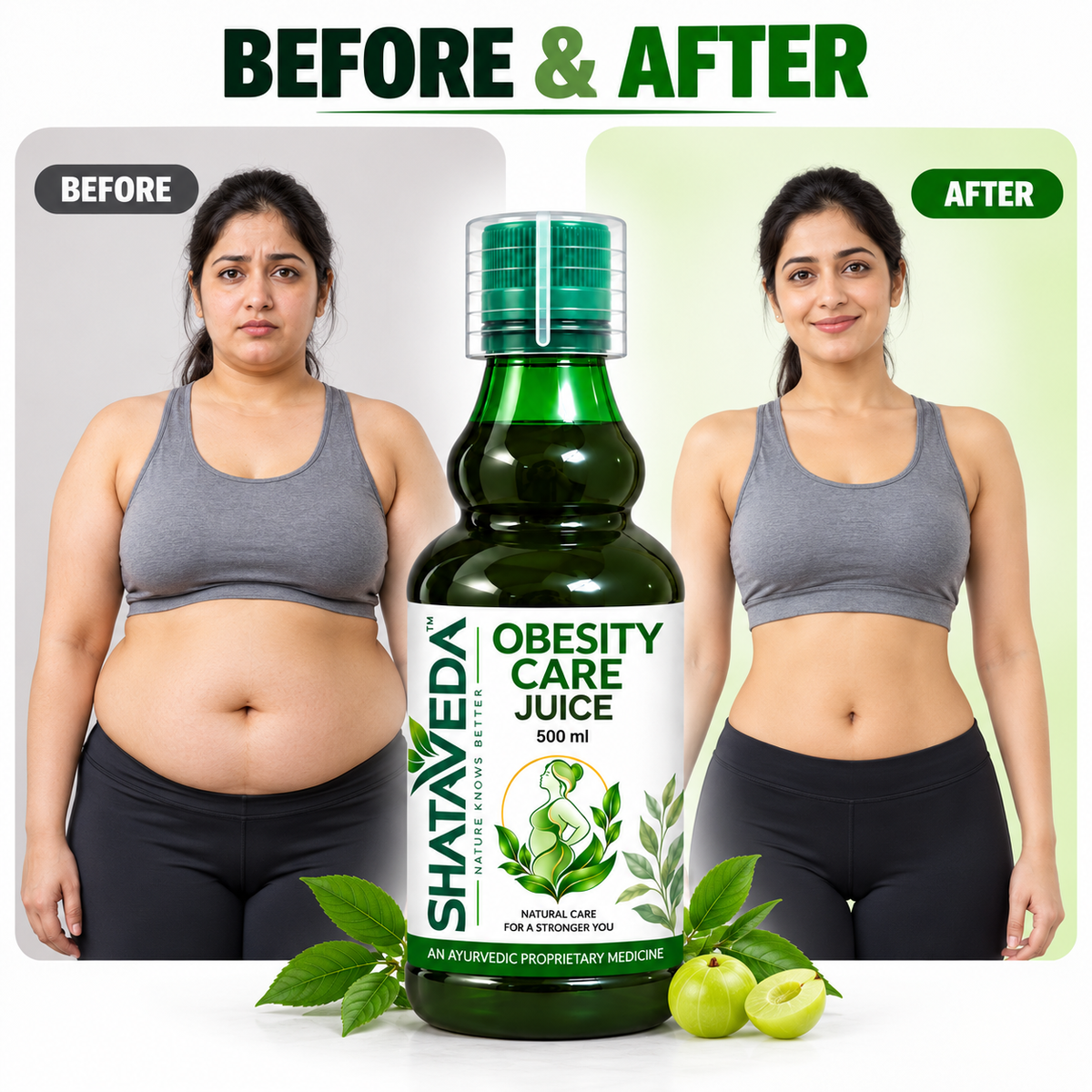 Obesity Care Juice 500 ml | Herbal Wellness & Metabolism Support