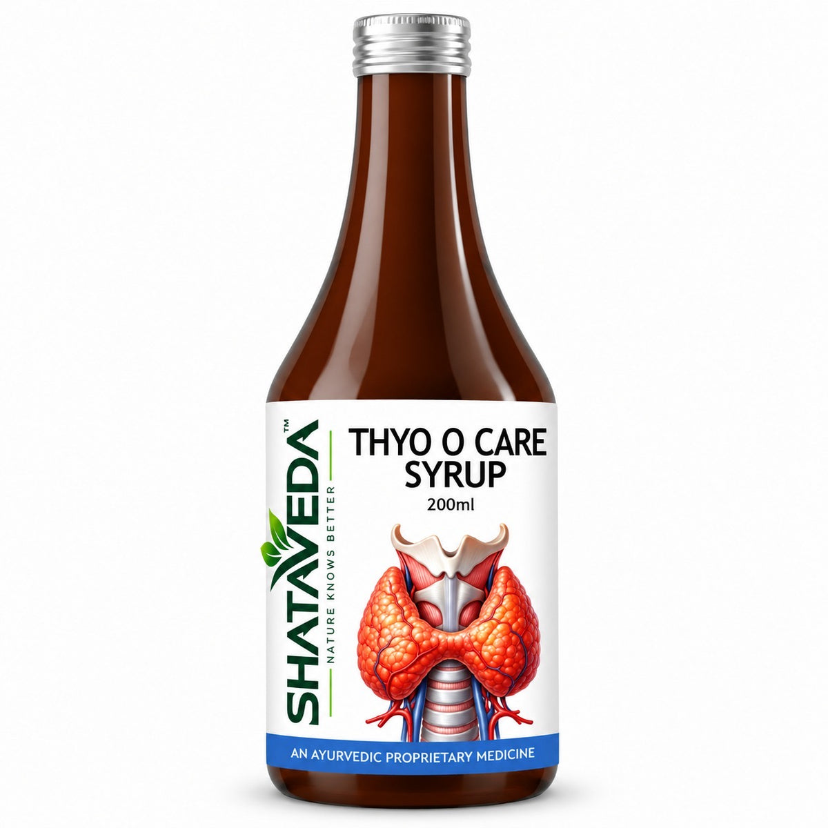 Thyo O Care Syrup 200 ml | Thyroid & Herbal Wellness Support