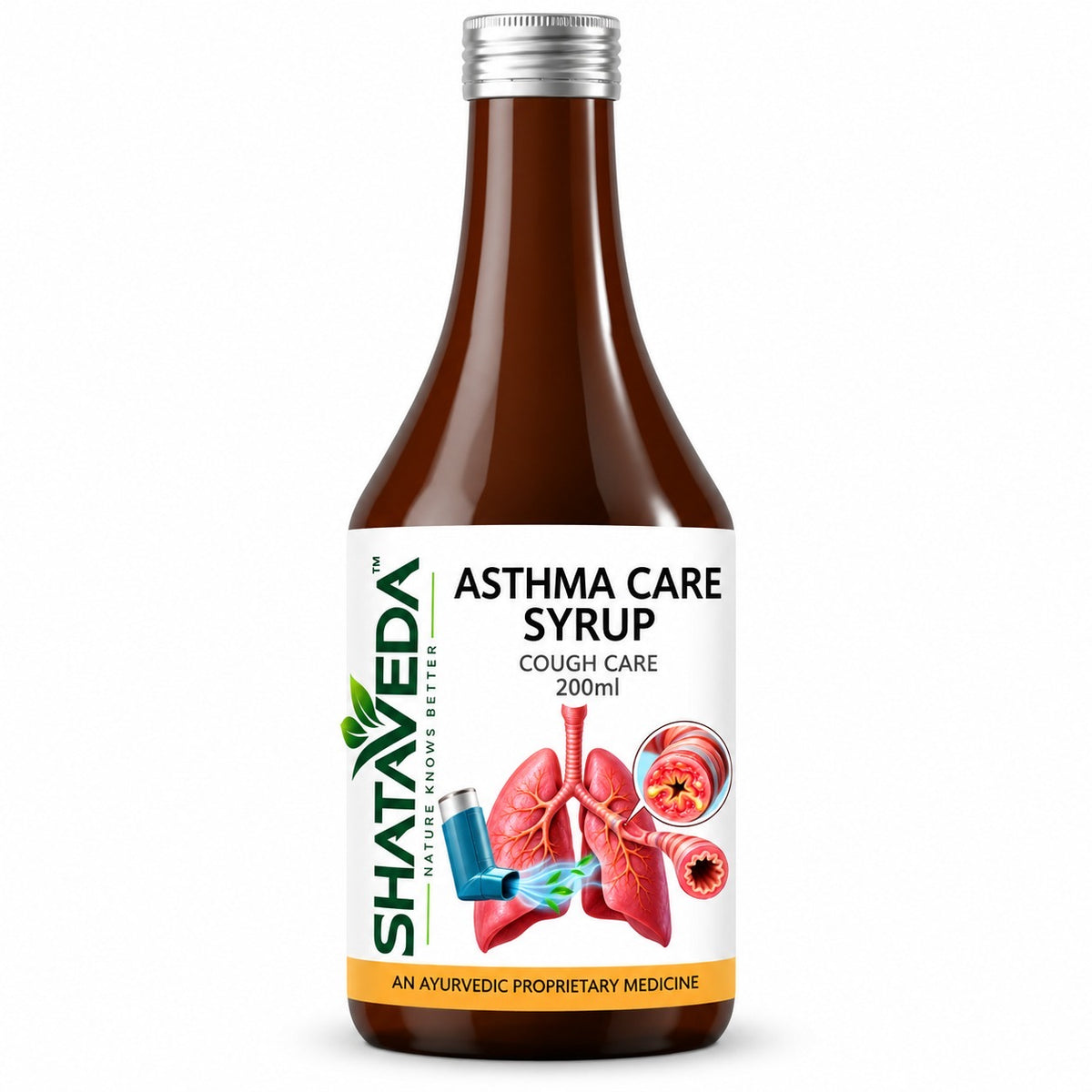 Asthma Care Syrup 200 ml | Respiratory & Cough Wellness Support