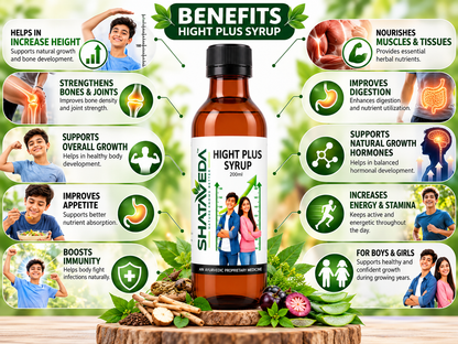 Hight Plus Syrup 200 ml | Daily Nutritional & Herbal Wellness Support